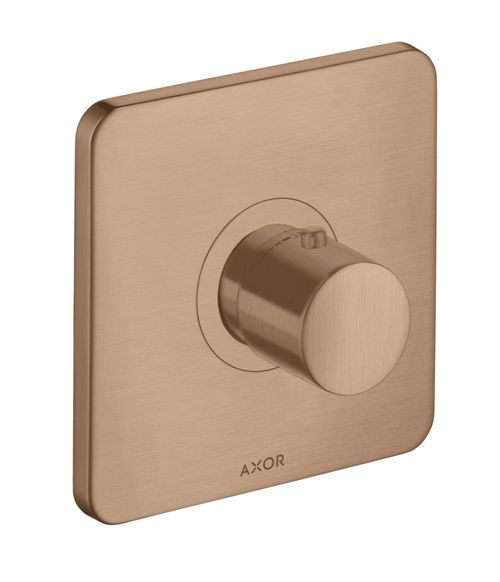 AXOR-HG-AXOR-Citterio-M-Thermostat-HighFlow-Unterputz-Brushed-Red-Gold-34716310 gallery number 1